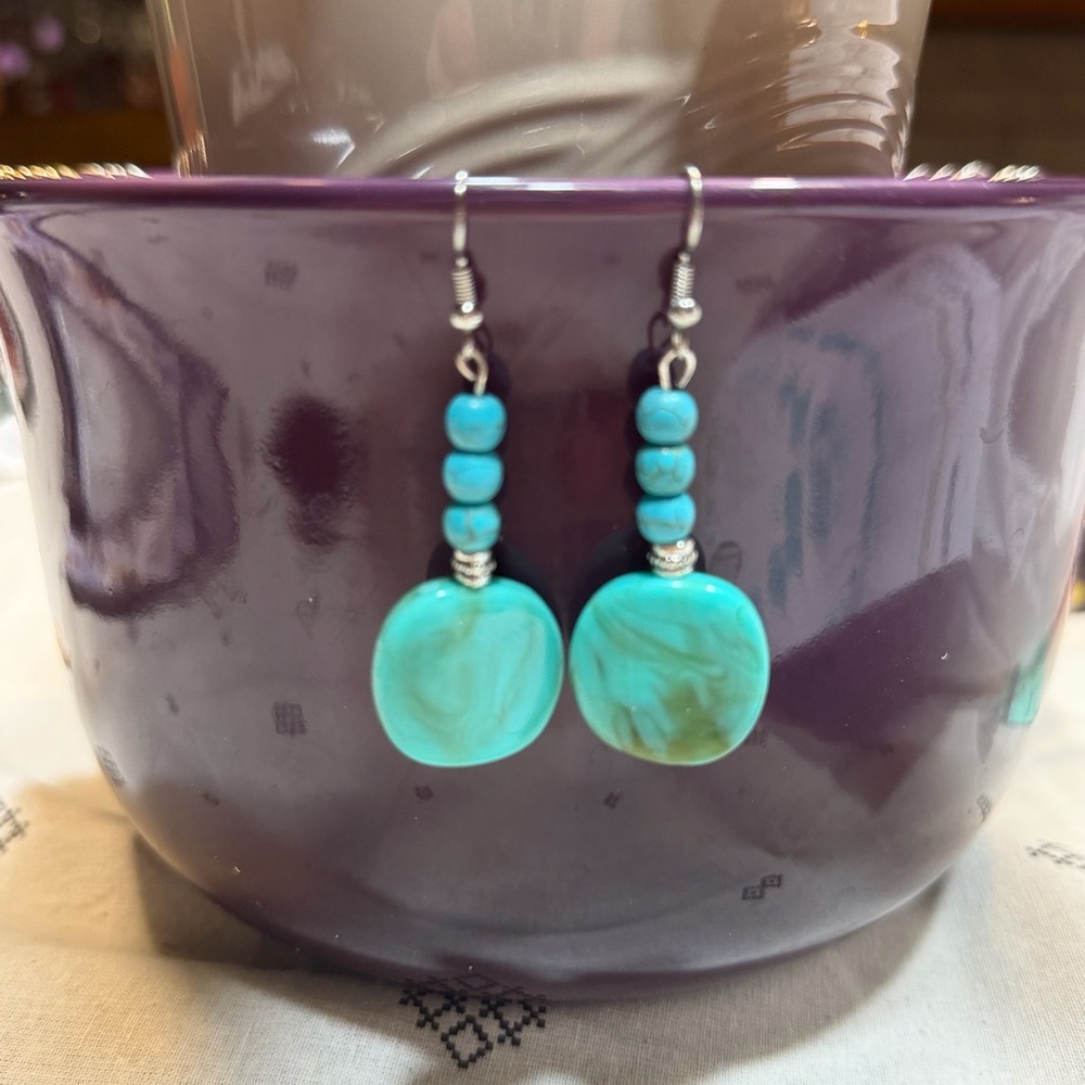 Turquoise Dangle Earrings
